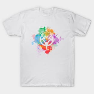 Shepard Splatter Colours Paint T-Shirt